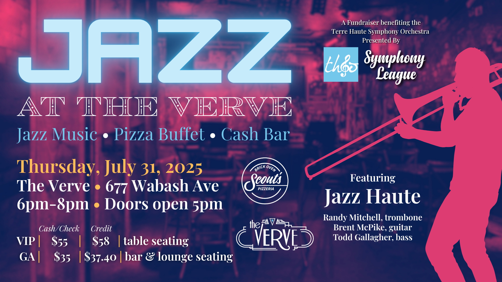 Jazz at The Verve — Terre Haute Symphony Orchestra